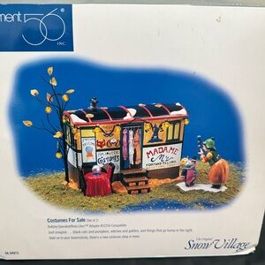 Department 56 Snow Village Halloween Costumes For Sale #56.54973